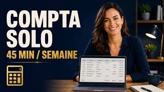 Miniature : Compta solo : 45 min/semaine pour tout gérer
