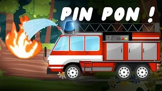 Miniature : Camion de [ POMPIER ] 🔥👨‍🚒🚒 PIN-PON 🔊