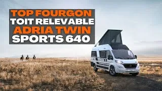 Miniature : Top des grands fourgons aménagés a toit relevable - #AdriaTwinSports640SGX