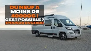 Miniature : Fourgon aménagé court - 5.40m les moins chers - Etrusco CV 540 DB
