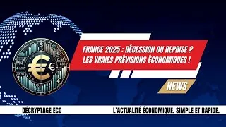 Miniature : France 2025 : Récession ou Reprise ? Les Vraies Prévisions Économiques ! 📉📈