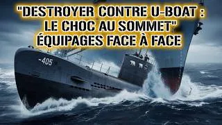 Miniature : L'USS Borie vs U-405 : Le Duel de la Mort en Pleine Mer