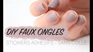 Miniature : TUTO FAUX ONGLES - STICKERS ADHESIFS SANS COLLE