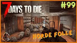 Miniature : Une horde monstrueuse tente une pénétration (de ma base 😉) - 7 Days To Die - #99 (FR) (2K)
