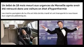 Miniature : "Encore Un Rituel Au Nom D'Elon Musk" Bébé De 18 Mois Meurt Après Hyperthermie Dans une Voiture !!!