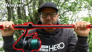 Miniature : QUELLE CONFIGURATION CANNE/LIGNE RECOMMANDEZ-VOUS POUR LANCER DEEPER SONDEUR ?