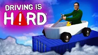 Miniature : ONLY UP AVEC UNE BAIGNOIRE TOUT TERRAIN ?! (Driving is hard)