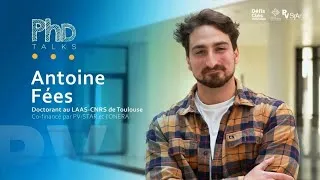Miniature : PhD Talks #3 : Des cellules solaires pour l’espace : modéliser le désordre atomique | Antoine Fées
