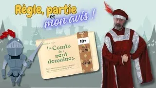 Miniature : Le comte des neufs domaines - Comment on joue ? Et démo ...