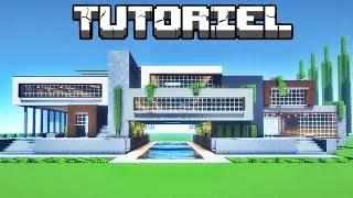 Miniature : BELLE MAISON MODERNE !! TUTO MINECRAFT