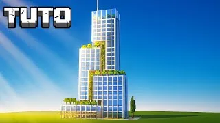 Miniature : TUTO MINECRAFT - TOUR / BUILDING MODERNE !!