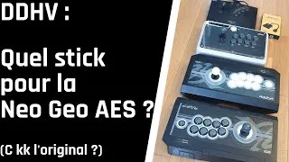 Miniature : Quel stick pour la Neo Geo AES ? (Devenir un hérétique pour atteindre un nouvel âge reminiscent ?)