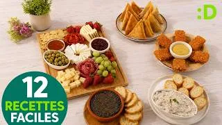 Miniature : APÉRO D'ÉTÉ 🌞 : nos meilleures recettes faciles et conviviales !