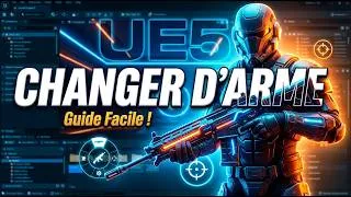 Miniature : Unreal Engine 5.7 : Weapon Switch + Aim FACILE ! Tutoriel Débutant