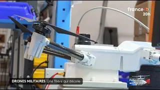 Miniature : Journal France.tv : Produire des drones en France c'est possible ! Reportage Delair 21 mai 2026
