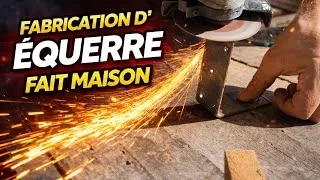 Miniature : Fabrication d’équerres en acier 🔥 (simple et ultra solide) pour mes besoins au Costa Rica 