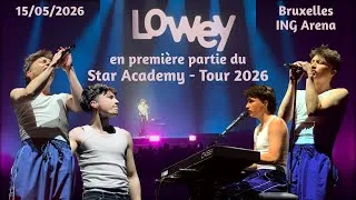 Miniature : Lowey en première partie du Star Academy - Tour 2026 - 15/05/2026 - Bruxelles - ING Arena