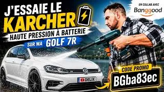 Miniature : LE NETTOYEUR HAUTE PRESSION À BATTERIE QUI FAIT LE BUZZ… JE L'AI TESTÉ ! ( Code promo : BGba83ec )