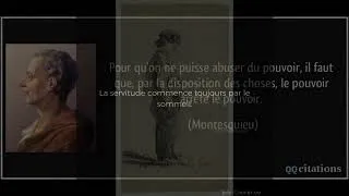 Miniature : Montesquieu : moderne pensée ; de l'esprit des lois # 2