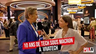 Miniature : 10 ans de politiques numériques sous Emmanuel Macron : témoignages dans le temple Vivatech