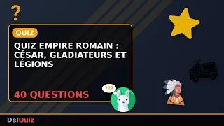 Miniature : 🏛️ Quiz Empire Romain : 40 Questions pour Tester tes Connaissances !