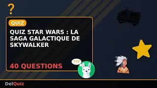Miniature : Quiz Star Wars : Êtes-vous un vrai Jedi ? 40 Questions pour le Savoir ! 🌌⚔️