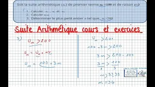 Miniature : #DELTA  #Suites arithmétiques  Terminale ASSP , ES ,