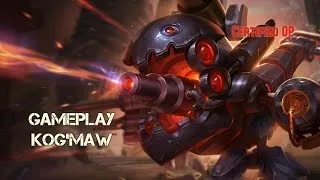 Miniature : [FUN] Gameplay Kog'Max ADC - OP 6.3 (56% Win Rates ATM) - La mitraillette des internets