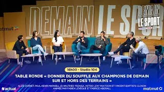 Miniature : Table ronde « Donner du souffle aux champions de demain sur et hors des terrains »