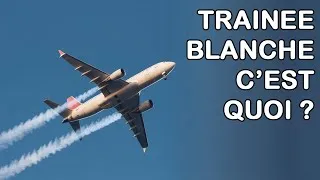 Miniature : Pourquoi les avions laissent-ils parfois une traînée blanche dans le ciel ?