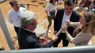 Miniature : Cérémonie de pose de la première pierre de l'EHPAD Saint-Luc à Saverne