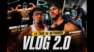 Miniature : On a testé une salle INCROYABLE | Vlog Fitness 2.0