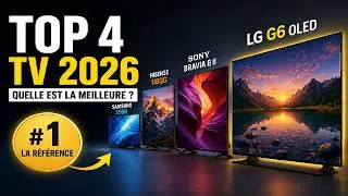 Miniature : Top 4 des Meilleures TV du Marché en 2026 (OLED vs Mini LED)