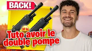 Miniature : Comment Avoir le SPAS DOUBLE POMPE sur FORTNITE 😍