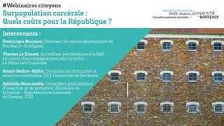 Miniature : Surpopulation carcérale : Quels coûts pour la République ?