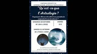 Miniature : CONFERENCE D'ASTROLOGIE