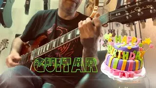 Miniature : Happy Birthday Guitar - Joyeux Anniversaire Guitare