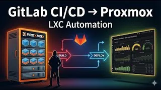 Miniature : Automatiser Proxmox avec GitLab CI/CD (Partie 2) : Déploiement de conteneurs LXC | Homelab