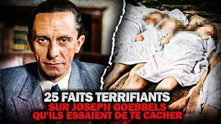 Miniature : 25 Faits Terrifiants sur Joseph Goebbels que l'Histoire Raconte Rarement