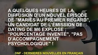 Miniature : À quelques heures de la diffusion d’un nouvel épisode de "Mariés au premier regard", un candidat de