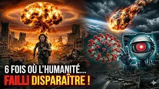 Miniature : 6 fois où l'humanité a failli DISPARAÎTRE ! 😱🛑 (explication en détail)