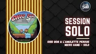 Miniature : Jeu Solo - Ohio Bob et l'amulette perdue - Micro Game Matagot -   Dés100Solo