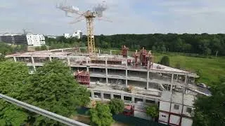 Miniature : Timelapse construction nouveau campus CFA Descartes SUP