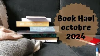 Miniature : book haul octobre 2024