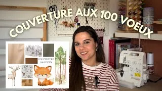 Miniature : Couverture aux 100 voeux pour notre bébé ! 🦊