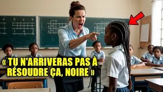 Miniature : La Professeure De Math Humilie La Fille NOIRE DU CONCIERGE — Sans Savoir Qu'elle EST UNE GÉNIE