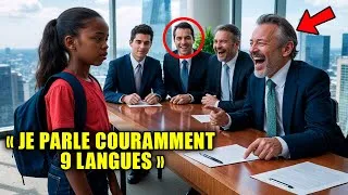 Miniature : « Je Parle 9 Langues », Dit La Jeune FILLE NOIRE... Le Millionnaire Rit, PUIS FUT CHOQUÉ…