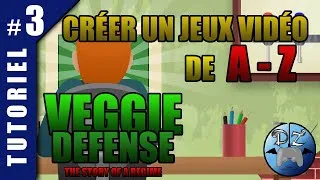 Miniature : CRÉER UN TOWER DÉFENSE EN VIDÉO - CRÉER UN JEUX VIDÉO DE A-Z EP3