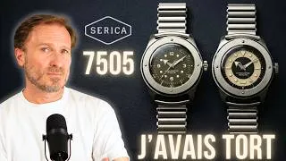 Miniature : Nouvelle Serica 7505 : la Field Watch que je n'ai pas vue venir...