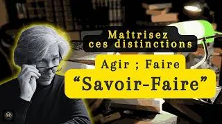 Miniature : Agir, Faire, Savoir-Faire : Les nuances qui font la différence en formation